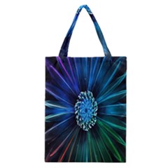 Flower Stigma Colorful Rainbow Animation Space Classic Tote Bag