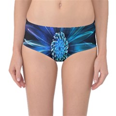 Flower Stigma Colorful Rainbow Animation Space Mid-Waist Bikini Bottoms