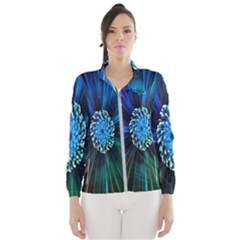 Flower Stigma Colorful Rainbow Animation Space Wind Breaker (Women)