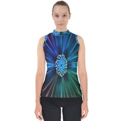 Flower Stigma Colorful Rainbow Animation Space Shell Top