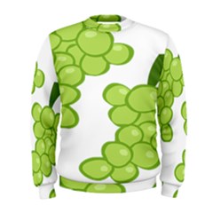 Fruit Green Grape Men s Sweatshirt