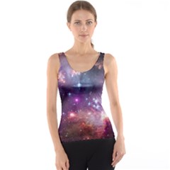 Galaxy Space Star Light Purple Tank Top