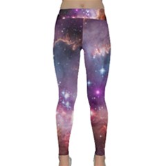 Galaxy Space Star Light Purple Classic Yoga Leggings
