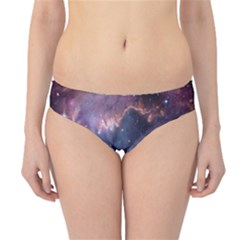 Galaxy Space Star Light Purple Hipster Bikini Bottoms by Mariart