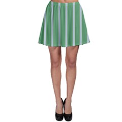 Green Line Vertical Skater Skirt