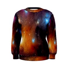 Galaxy Space Star Light Women s Sweatshirt by Mariart