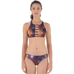 Galaxy Space Star Light Perfectly Cut Out Bikini Set by Mariart