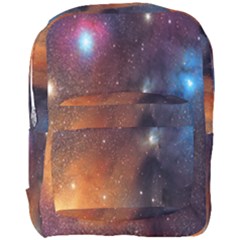 Galaxy Space Star Light Full Print Backpack by Mariart