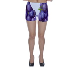Grape Fruit Skinny Shorts