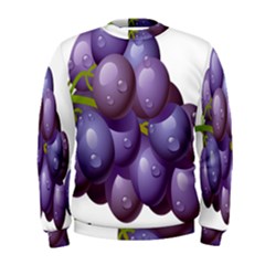 Grape Fruit Men s Sweatshirt