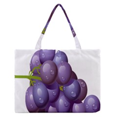 Grape Fruit Zipper Medium Tote Bag by Mariart