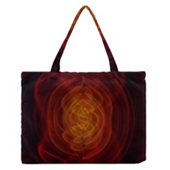 High Res Nostars Orange Gold Zipper Medium Tote Bag by Mariart