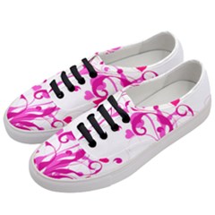 Heart Flourish Pink Valentine Women s Classic Low Top Sneakers