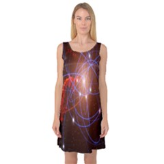 Highest Resolution Version Space Net Sleeveless Satin Nightdress by Mariart