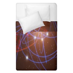 Highest Resolution Version Space Net Duvet Cover Double Side (single Size) by Mariart