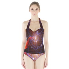 Highest Resolution Version Space Net Halter Swimsuit by Mariart