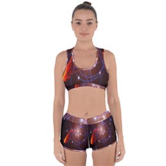 Highest Resolution Version Space Net Racerback Boyleg Bikini Set