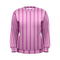 Line Pink Vertical Women s Sweatshirt