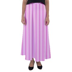 Line Pink Vertical Flared Maxi Skirt