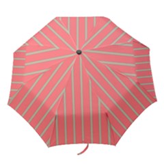 Line Red Grey Vertical Folding Umbrellas by Mariart