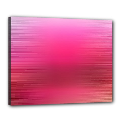 Line Pink Space Sexy Rainbow Canvas 20  X 16  by Mariart