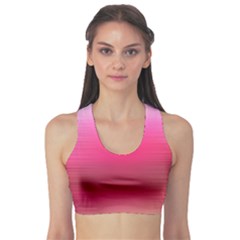 Line Pink Space Sexy Rainbow Sports Bra