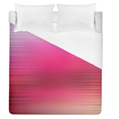 Line Pink Space Sexy Rainbow Duvet Cover (queen Size)