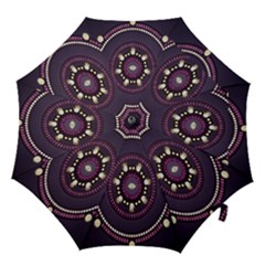 Mandalarium Hires Hand Eye Purple Hook Handle Umbrellas (large) by Mariart
