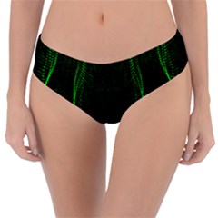 Green Foam Waves Polygon Animation Kaleida Motion Reversible Classic Bikini Bottoms by Mariart