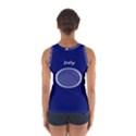 Moon July Blue Space Sport Tank Top  View2