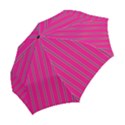 Pink Line Vertical Purple Yellow Fushia Folding Umbrellas View2