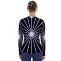 Ray White Black Line Space V-Neck Long Sleeve Top View2