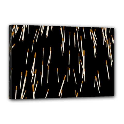 Rain Cigarettes Transparent Background Motion Angle Canvas 18  X 12 