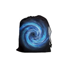 Hole Space Galaxy Star Planet Drawstring Pouches (medium)  by Mariart