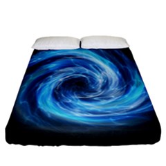 Hole Space Galaxy Star Planet Fitted Sheet (california King Size) by Mariart
