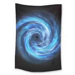 Hole Space Galaxy Star Planet Large Tapestry by Mariart