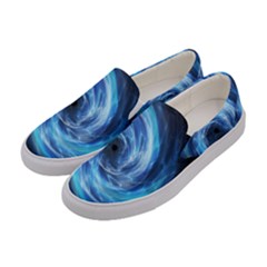 Hole Space Galaxy Star Planet Women s Canvas Slip Ons