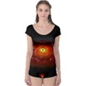 Space Galaxy Black Sun Boyleg Leotard  View1