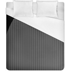 Space Line Grey Black Duvet Cover (california King Size) by Mariart