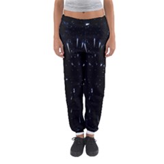 Space Warp Speed Hyperspace Through Starfield Nebula Space Star Line Light Hole Women s Jogger Sweatpants by Mariart