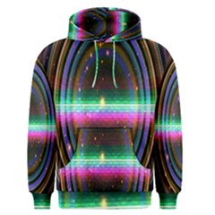 Spectrum Space Line Rainbow Hole Men s Pullover Hoodie by Mariart