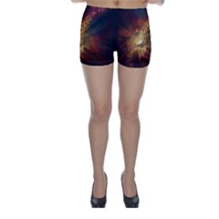 Sun Light Galaxy Skinny Shorts