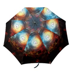 Supermassive Black Hole Galaxy Is Hidden Behind Worldwide Network Folding Umbrellas by Mariart