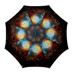 Supermassive Black Hole Galaxy Is Hidden Behind Worldwide Network Golf Umbrellas by Mariart