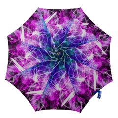 Space Galaxy Purple Blue Hook Handle Umbrellas (small)