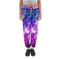 Space Galaxy Purple Blue Women s Jogger Sweatpants by Mariart