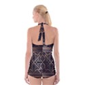 art nouveau Boyleg Halter Swimsuit  View2