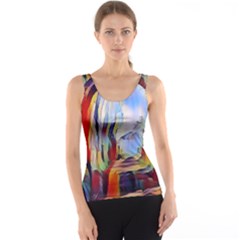 Abstract Tunnel Tank Top