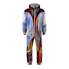 Abstract Tunnel Hooded Jumpsuit (kids)