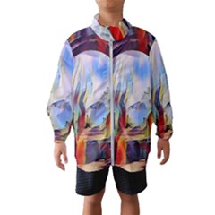 Abstract Tunnel Wind Breaker (kids)